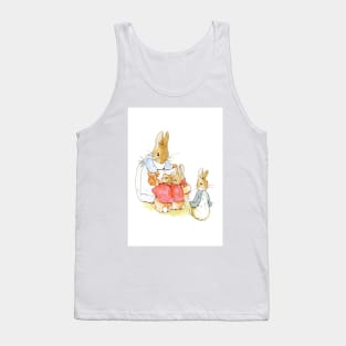 Beatrix Potter - Peter with family Tank Top